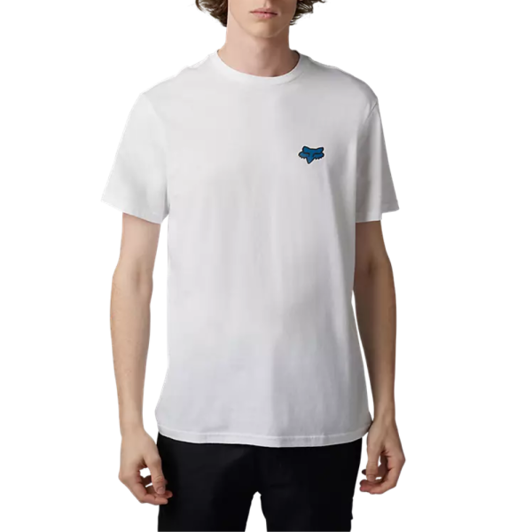 Fox - MORPHIC SS PREM TEE  - OPTIC WHITE - T-Shirt