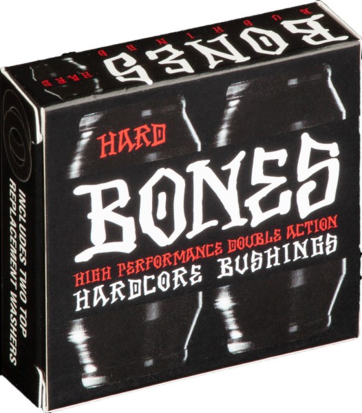 Bones - 96A Hardcore Hard Bushings - black 96a - Skate Zubehör
