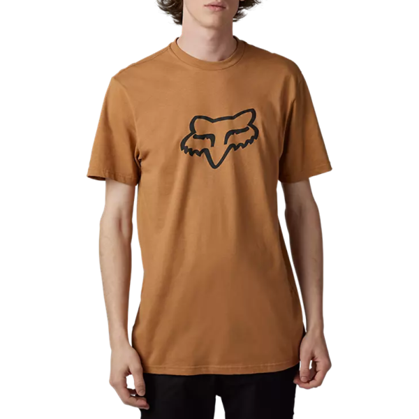 Fox - LEGACY FOX HEAD SS TEE  - COGNAC - T-Shirt