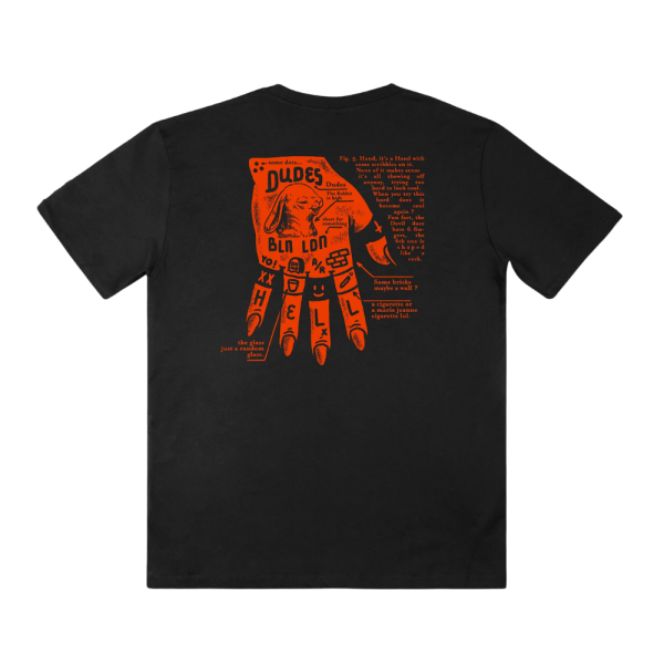 Dead Hand Herren T-Shirt - The Dudes - Black - Herren T-Shirt 