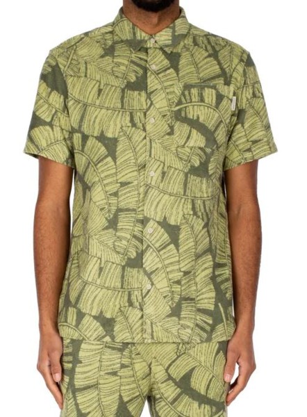 Bananos SSL Shirt Kurzarmhemd - IRIEDAILY - Light Olive - Kurzarmhemd