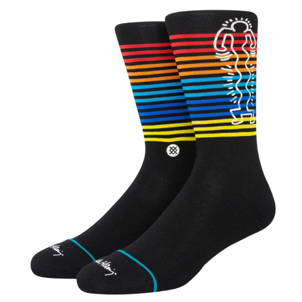 WIGGLES - Black - Stance - Socken