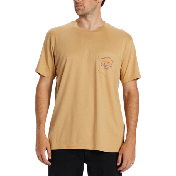Billabong - TROPICS PKT - DUSTY GOLD - T-Shirt