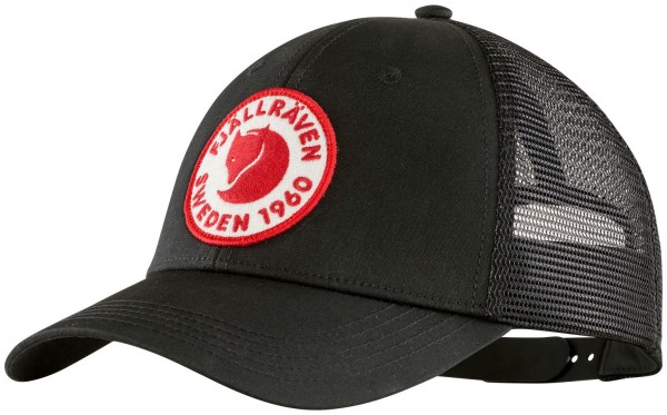 Fjällräven - 1960 Logo Langtradarkeps - Black - Accessories - Caps Mützen und Hüte - Caps - Snapback Cap