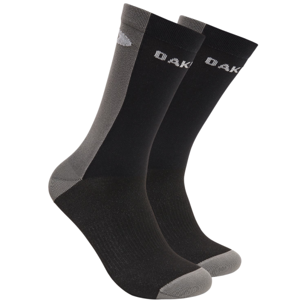 Oakley - ICON road short socks - Black/Grey - Socken