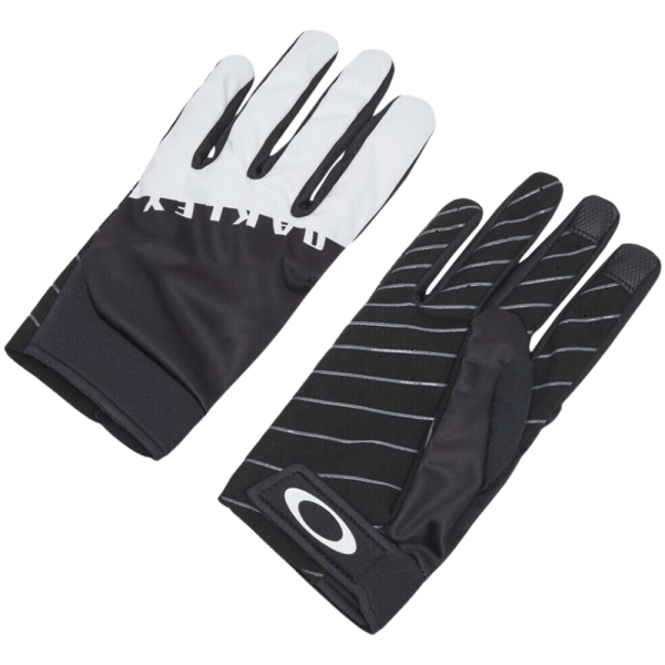 Oakley - ICON classic road GLOVE - Black/White - Bike Handschuh