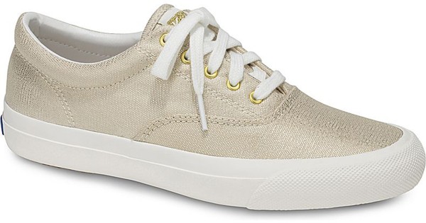KEDS - Anchor Metallic Linen - Schuhe - Sneakers - Natural 