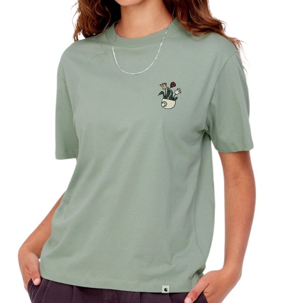 W' S/S Planter T-Shirt - Misty Sage - Carhartt
