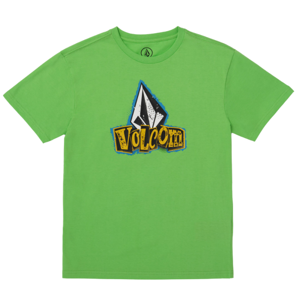 Volcom - STICKER STAMP SST - ELECTRIC GREEN - T-Shirt