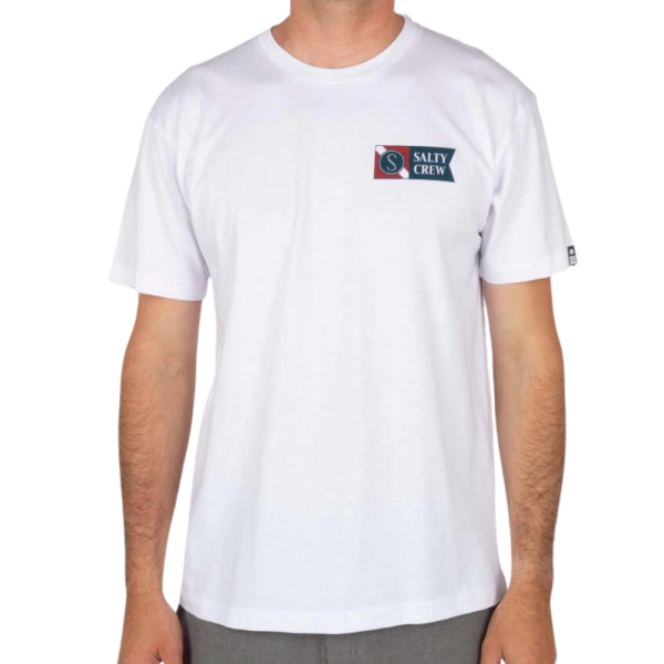 SURFACE PREMIUM S/S TEE-Salty Crew-White-T-Shirt