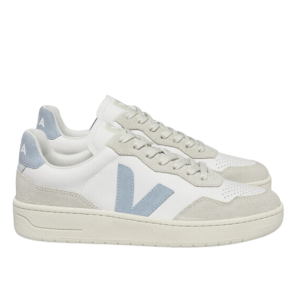 Veja - V-90 - EXTRA-WHITE-STEEL - Sneaker
