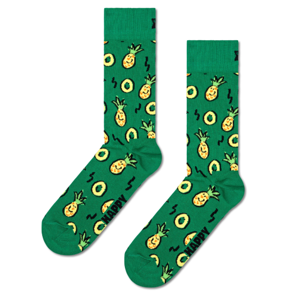 Happy Socks - Pineapple Sock - Green - Socken