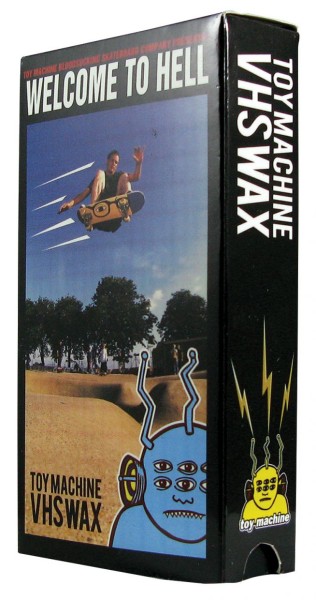 Skatewax Toy-Machine Wax V.H.S - Toy Machine - black - Skate Zubehör