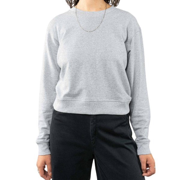 Melawear - RATI - grey blend - Crew Sweater