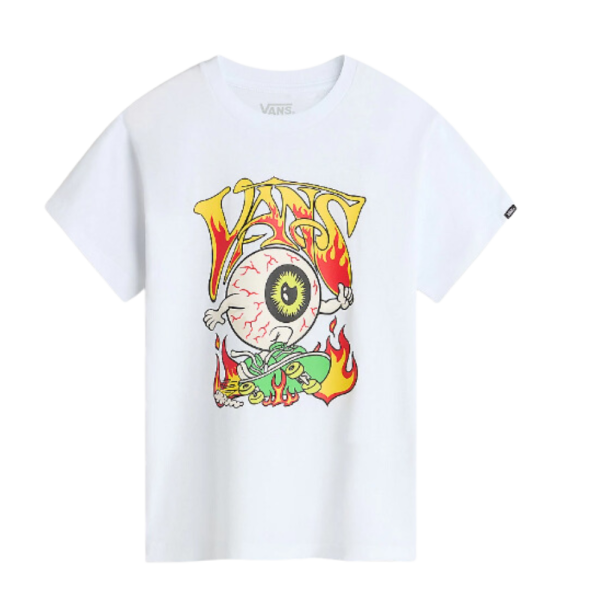Eyeballie - Vans - White - T-Shirt
