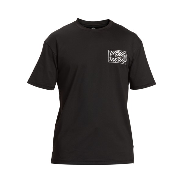 Quiksilver - MIX SESSION SS - BLACK - Lycra Shirt