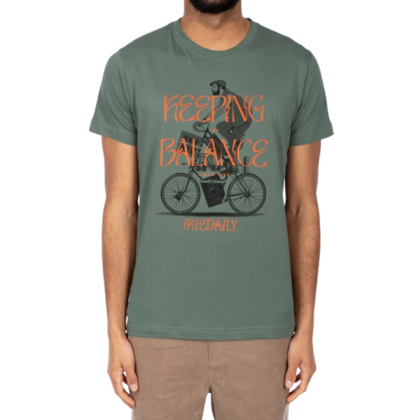 Iriedaily - Balance Bike Tee  - jungle green - T-Shirt