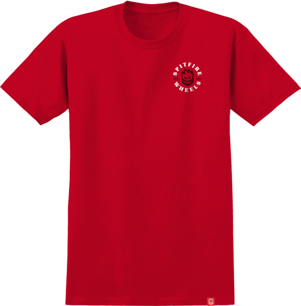 Bighead Classic SS T-Shirt-Spitfire-Red-T-Shirt