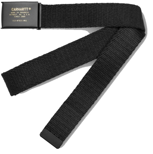 Carhartt - Military Printed Belt - Accessories - Gürtel - Textilgürtel - Black