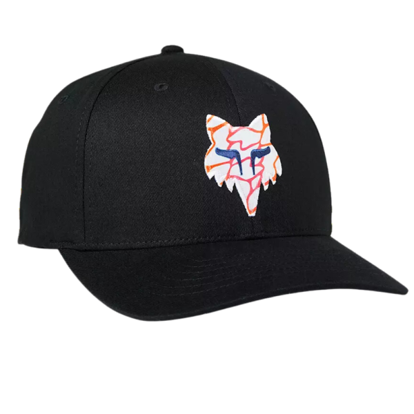 Fox - RYVR FLEXFIT HAT - BLACK - Fitted Cap