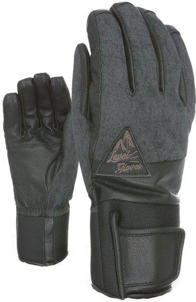 Level - Rover - Snowwear - Handschuhe - black-grey