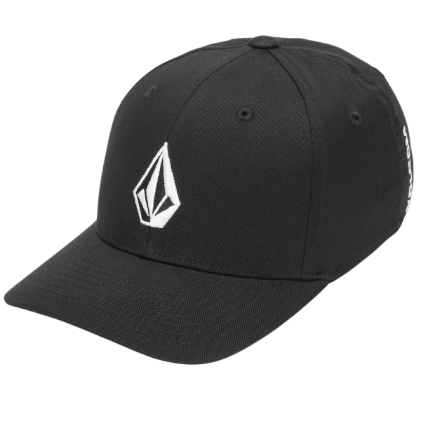 Volcom - FULL STONE FLEXFIT HAT - BLACK - Flexfit Cap
