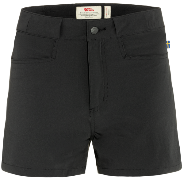 Fjällräven - High Coast Lite Shorts  - Black - Outdoor-Hose Kurz