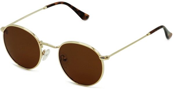 The Ground - PHIERES - Brown Polarized - Sonnenbrille Metal