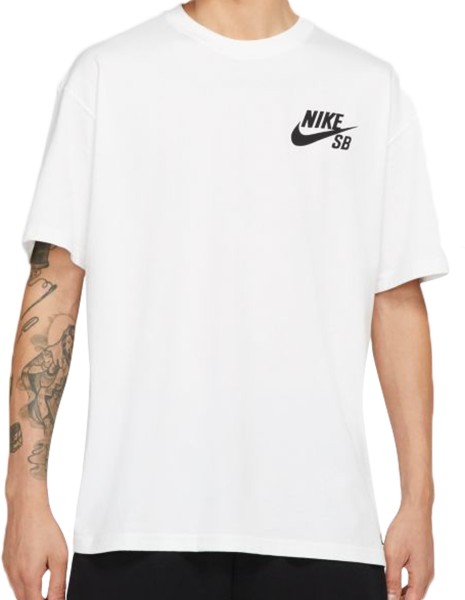 Nike - Nike SB - white/black - Streetwear - Shirts & Tops - Shirts und Tops - T-Shirt