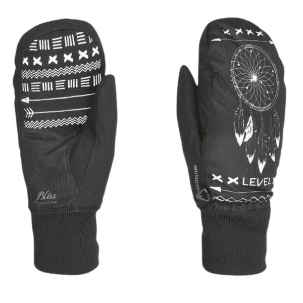 Level - Coral Mitt - Ninja Black - Snowboard - Handschuhe und Fäustlinge - Fäustlinge - Fäustling