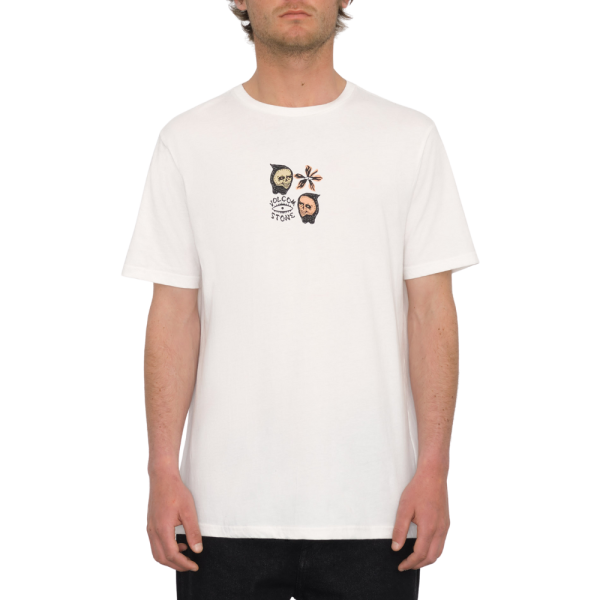 Volcom - FLOWER BUDZ FTY SST - OFF WHITE - T-Shirt
