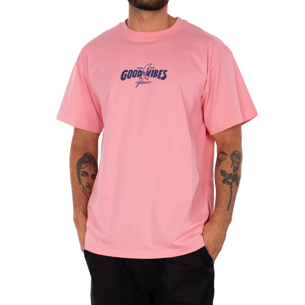 Iriedaily - Ride Good Tee  - vint pink - T-Shirt