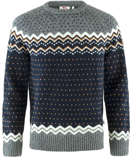 Fjällräven - Övik Knit Sweater M - Dark Navy - Streetwear - Sweater und Strick - Strick - Pullover