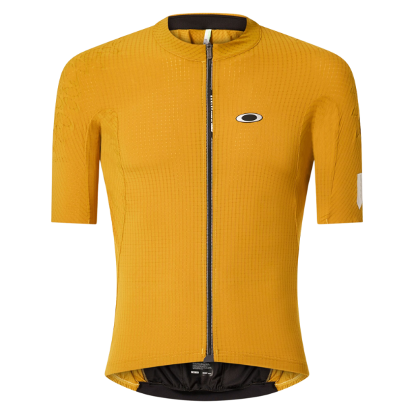 Oakley - Gridskin Pinstripe Ss Jersey - Amber Yellow - Bike Top