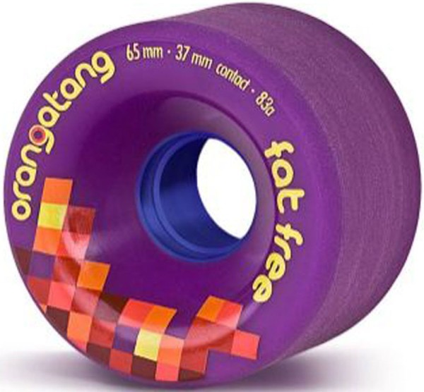 Fat Free 65mm - Orangatang - 83a purple - LB Rollen-Wheels