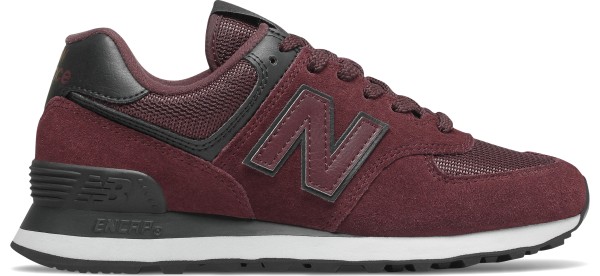 New Balance - WL574WNR - red/black - Schuhe - Sneakers - Low - Sneaker