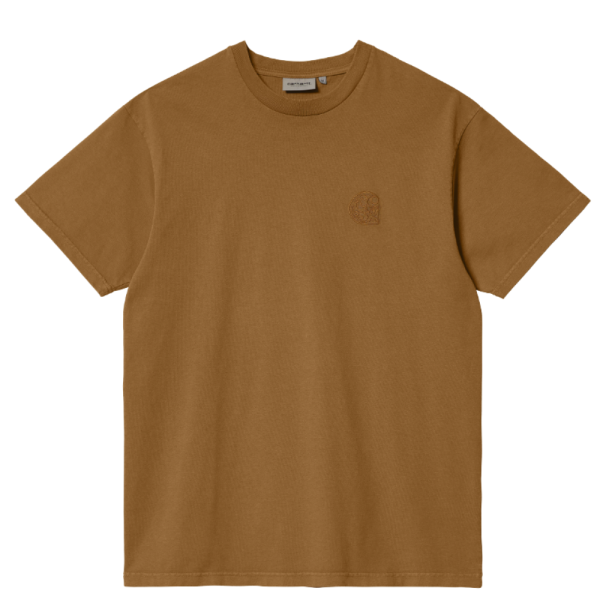 S/S Verse Patch T-Shirt - Carhartt Wip - HAMILTON BROWN - T-Shirt