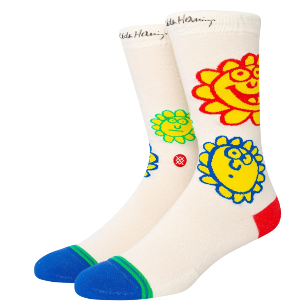 HAPPY FIELDS - offwhite - Stance - Socken