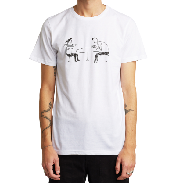Dedicated - T-shirt Stockholm Phoney - White - T-Shirt