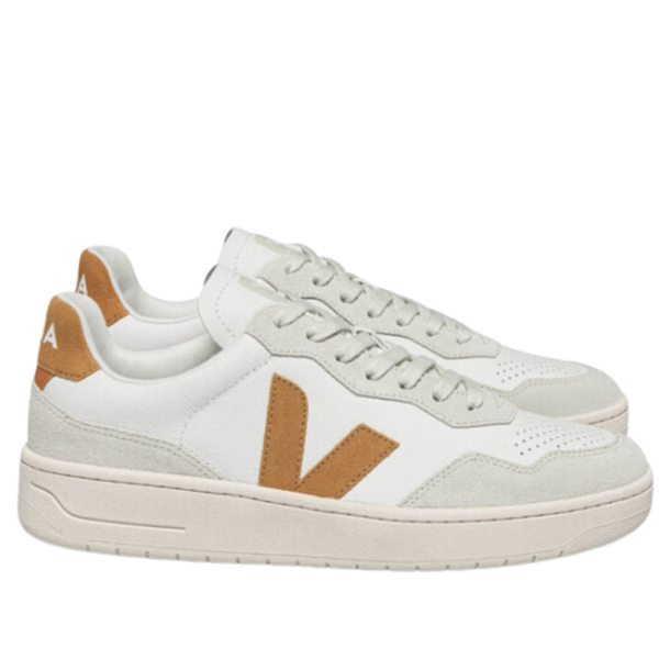 Veja - V-90 - EXTRA-WHITE-UMBER - Sneaker
