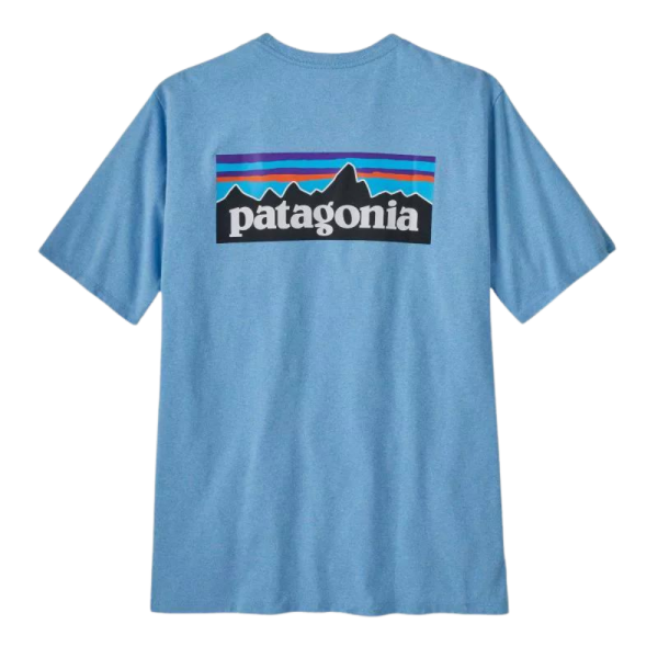Patagonia - Ms P-6 Logo Responsibili-Tee - Utility Blue - T-Shirt