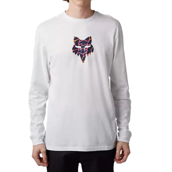 Fox - RYVER LS PREM TEE  - OPTIC WHITE - T-Shirt Langarm