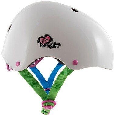 RIo Roller - Helmet - Helm - Rio Roller Helm - Helm für Rollschuhe - Rollschuhe passender Helm - Rio Roller Helme - Helme weiß
