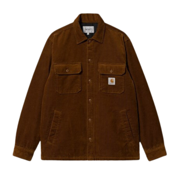 Carhartt - Whitsome Shirt Jac - Deep H Brown - Fleece Hemd