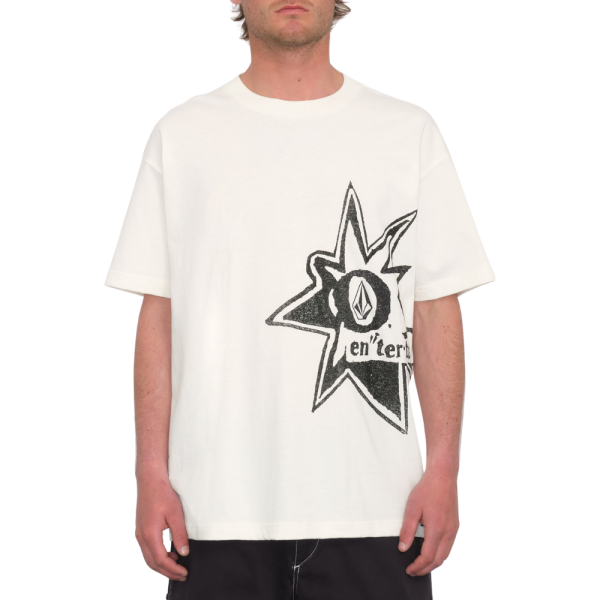 Volcom - V ENT STONE BURST SST - OFF WHITE - T-Shirt