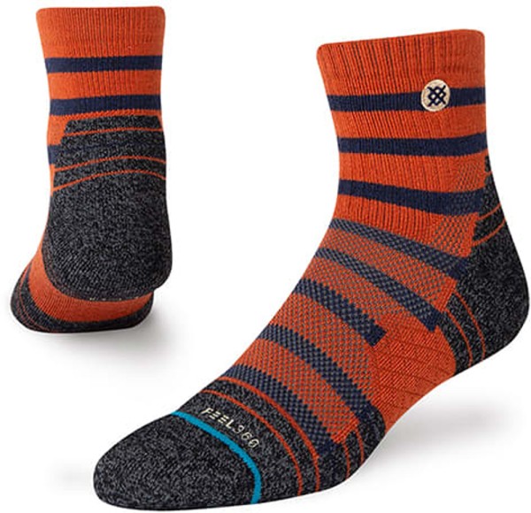 DAMMERON QTR - Stance - burnt orange - Socken