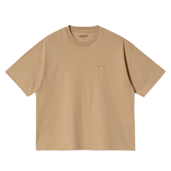 W' S/S Chester T-Shirt - Carhartt Wip - DUSTY H BROWN - T-Shirt