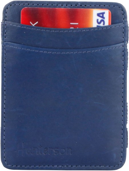 Magic Coin Wallet RFID - Hunterson - Blue - tech Wallet