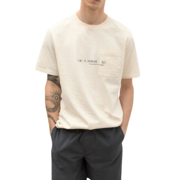 Ecoalf - FAFFIALF T-SHIRT MAN - NATURAL - Streetwear - Shirts und Tops - T-Shirts - T-Shirt