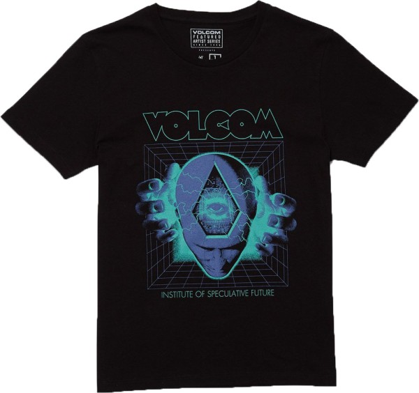 M. LOEFFLER FA SS - Volcom - BLACK - T-Shirt